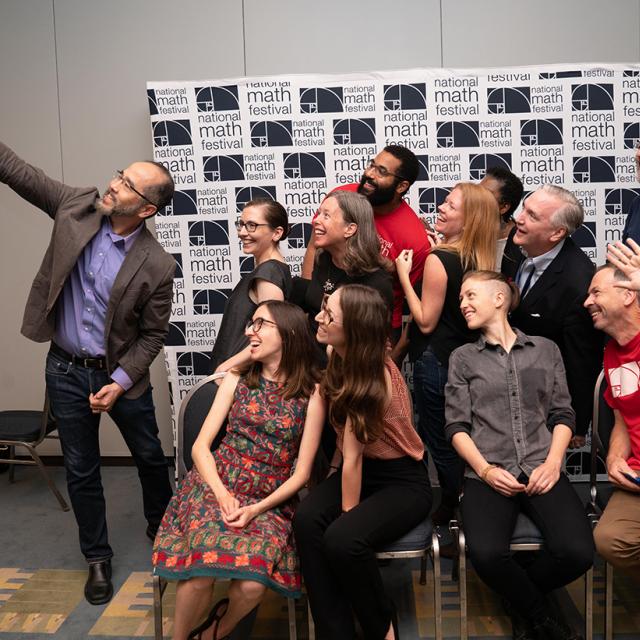 2019 Festival Presenters pose for a selfie